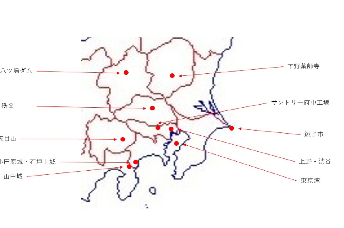 日本一周ガイド　関東編を公開しました